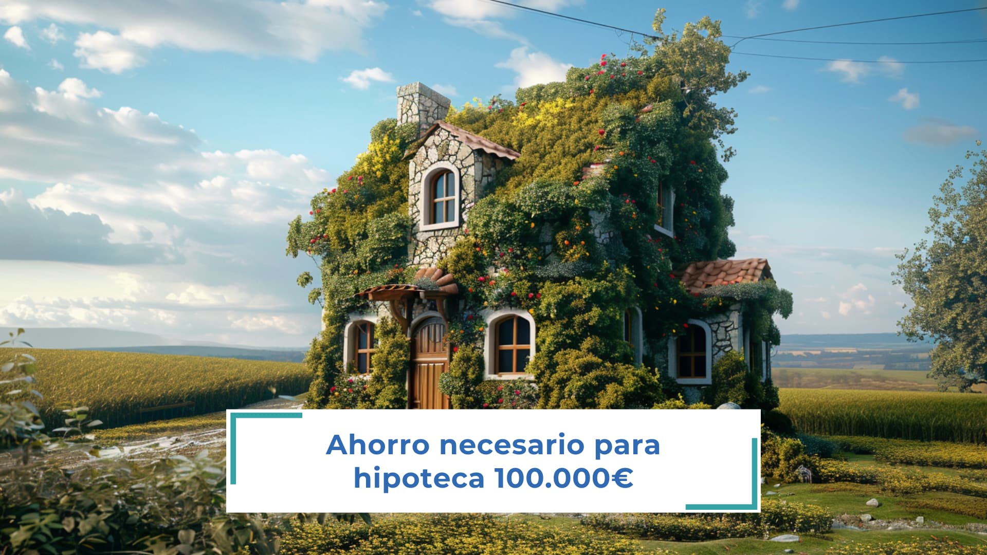 Ahorro necesario para hipoteca 100.000€